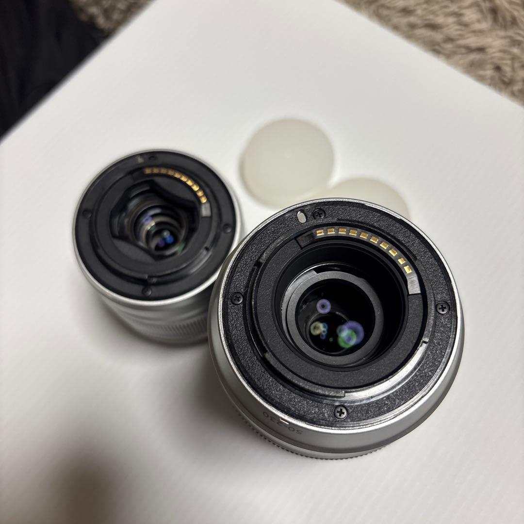 FUJIFILM ミラーレス一眼 X-A2 ダブルズームレンズキット シルバー