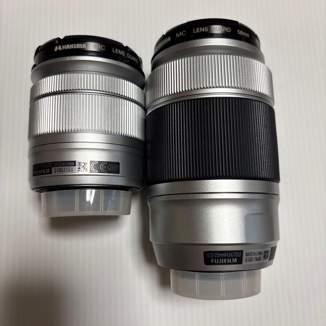 FUJIFILM ミラーレス一眼 X-A2 ダブルズームレンズキット シルバー