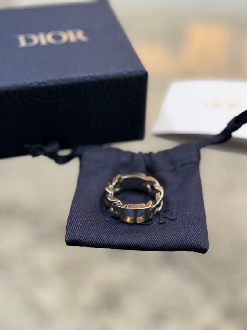 DIOR CD Icon チェーンリンク リング ディオール