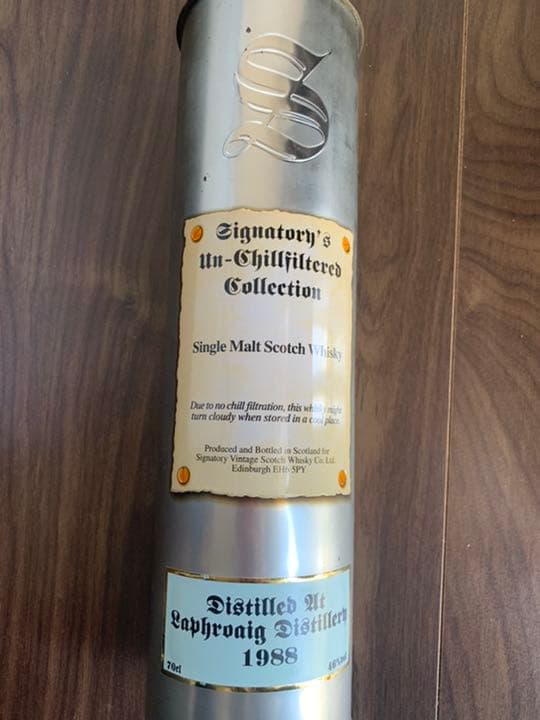 ラフロイグ　1988 シグナトリー