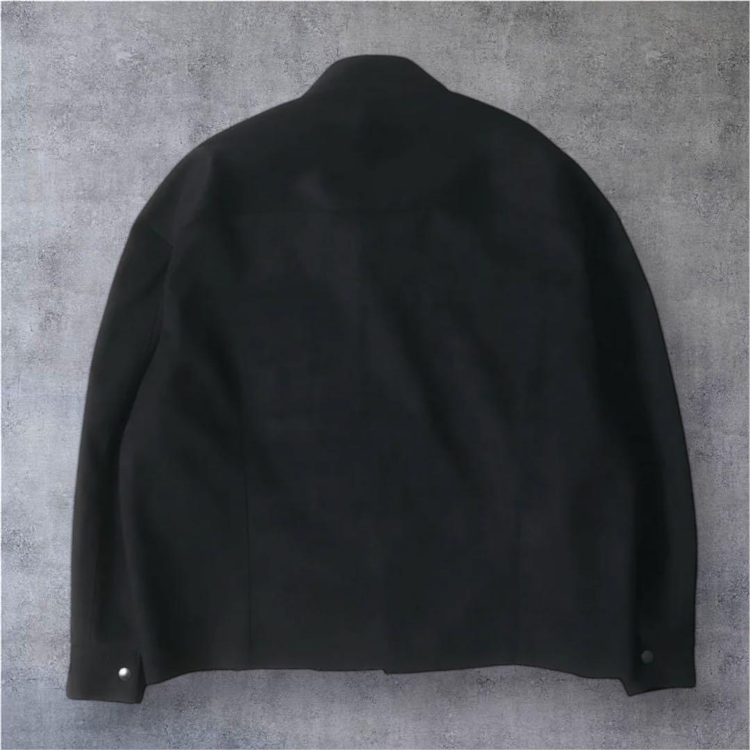 N.hollywood フェイク スウェード レザー トラッカー ブルゾン