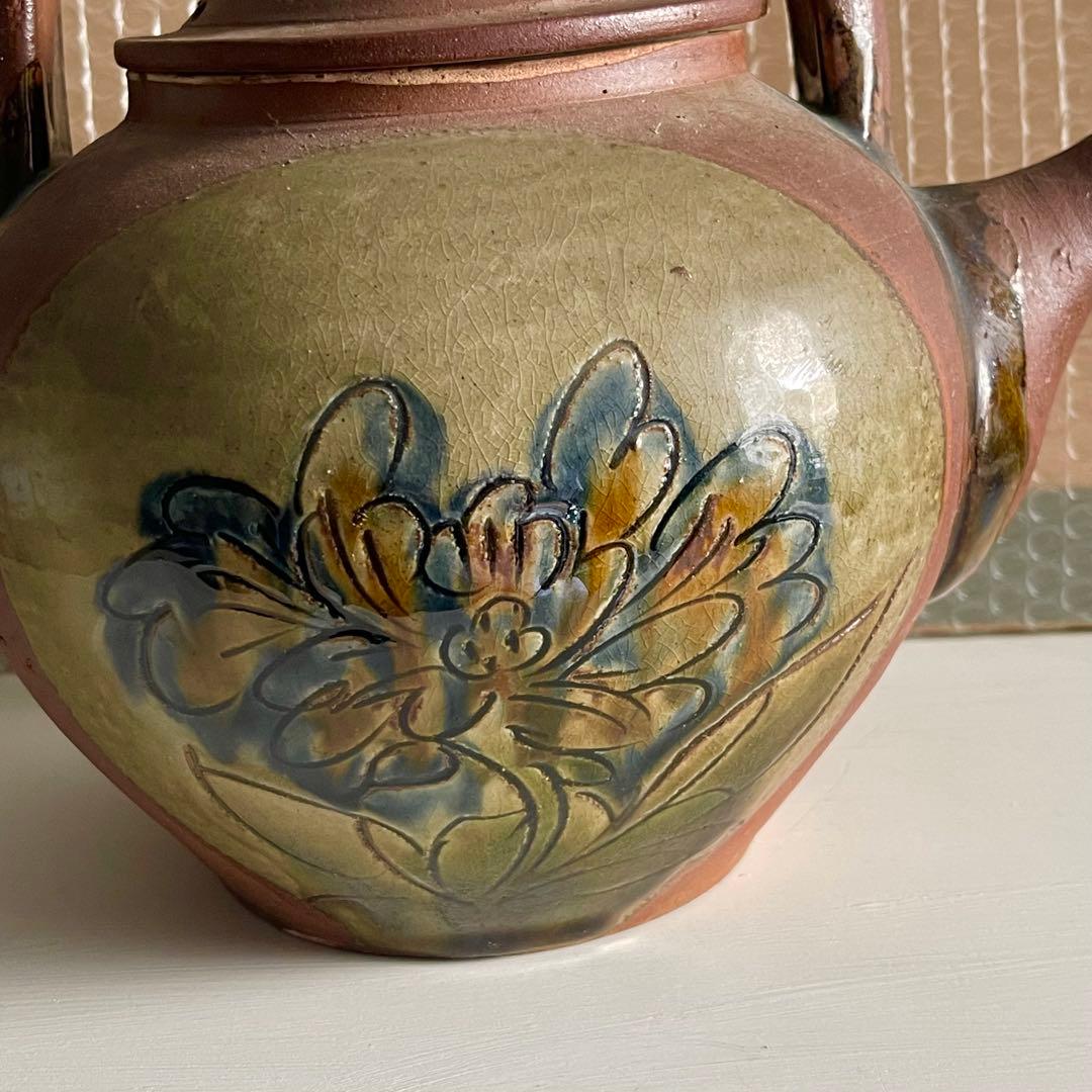 上江洲茂生さん　茂生窯　やちむん　按瓶