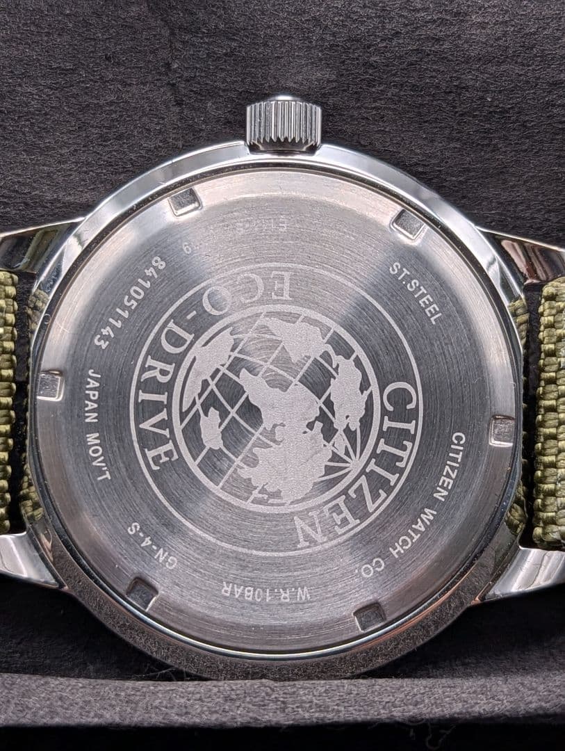 CITIZEN シチズン Eco-Drive ソーラー BM7390-22X