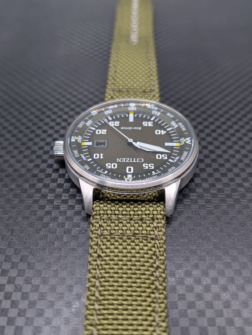 CITIZEN シチズン Eco-Drive ソーラー BM7390-22X