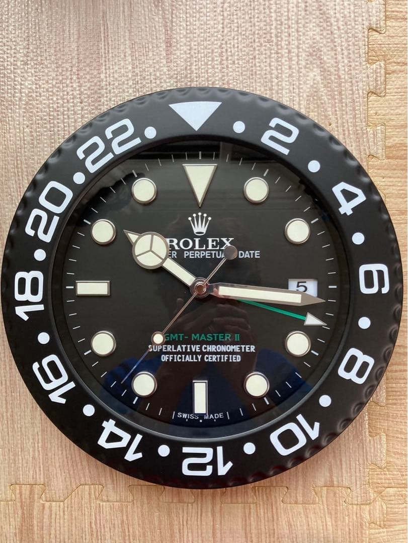 ROLEX GMTマスターII 掛け時計　新品未使用