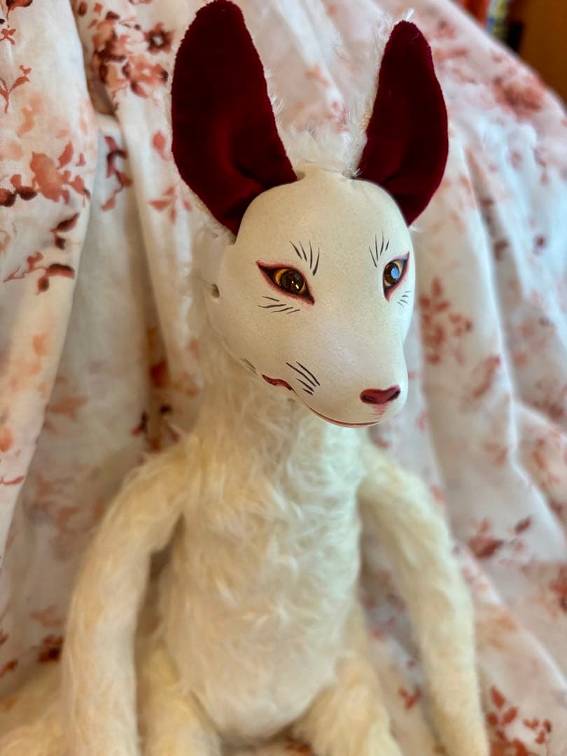 アートドール　作家　アーティスト　テディベア　創作人形　狐　幻獣