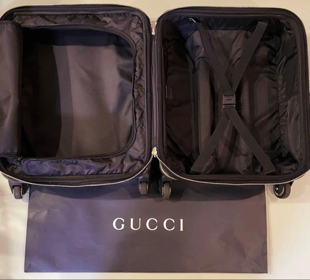 【大幅値下げ！レア希少美品／機内持込】GUCCIグッチGGキャリーキャリーケース