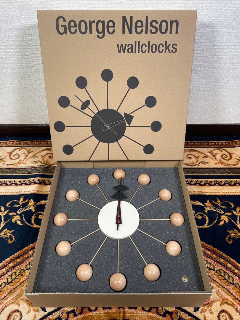 正規品♪vitra ボール クロック ジョージ・ネルソンミッドセンチュリー