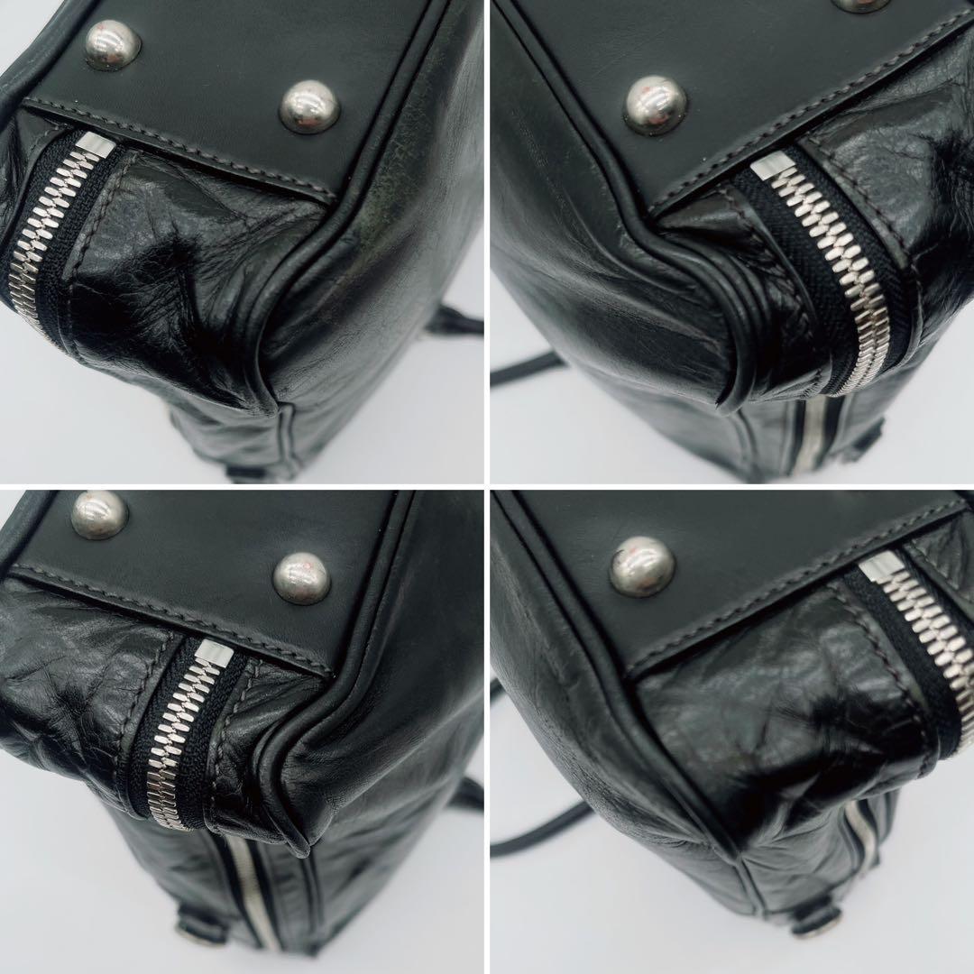 【ソメスサドル】ビジネスバッグ レザー ブラック A4サイズ収納可