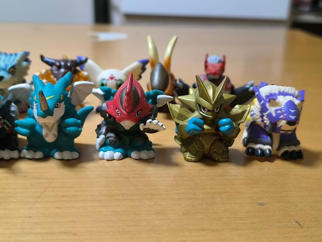 レトロ　デジモン　指人形　16体セット