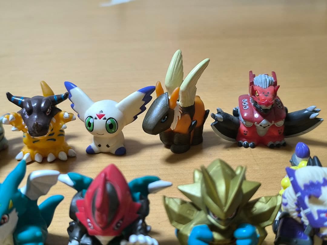 レトロ　デジモン　指人形　16体セット