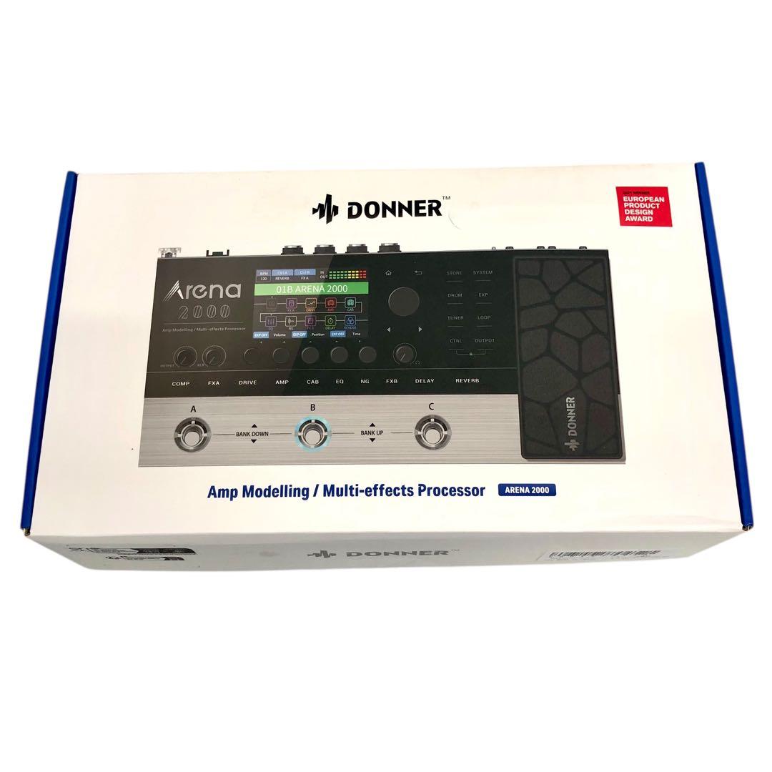 【開封済み・未使用】Donner マルチエフェクター　Arena 2000