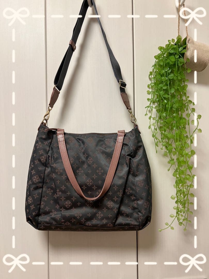 SALE‼️ラシット＊2way＊ショルダーバッグ＊グレーピンク＊美品＊