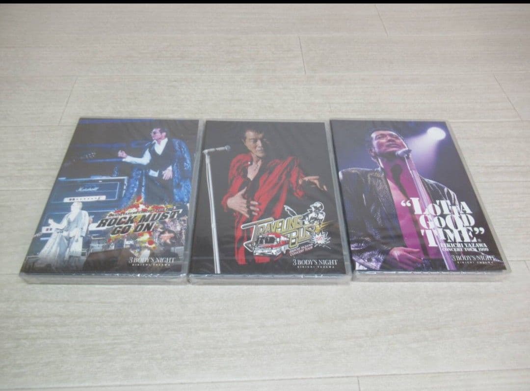 矢沢永吉 3 BODY'S NIGHT DVD ボックス ほぼ新年未開封！
