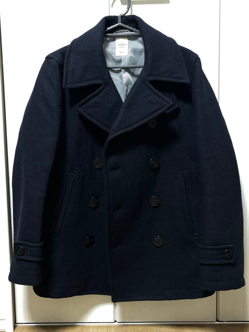 ゴールデンカムイ　明治陸軍　濃紺　ウール製軍帽➕ウール製ハーフコート➕白Yシャツ