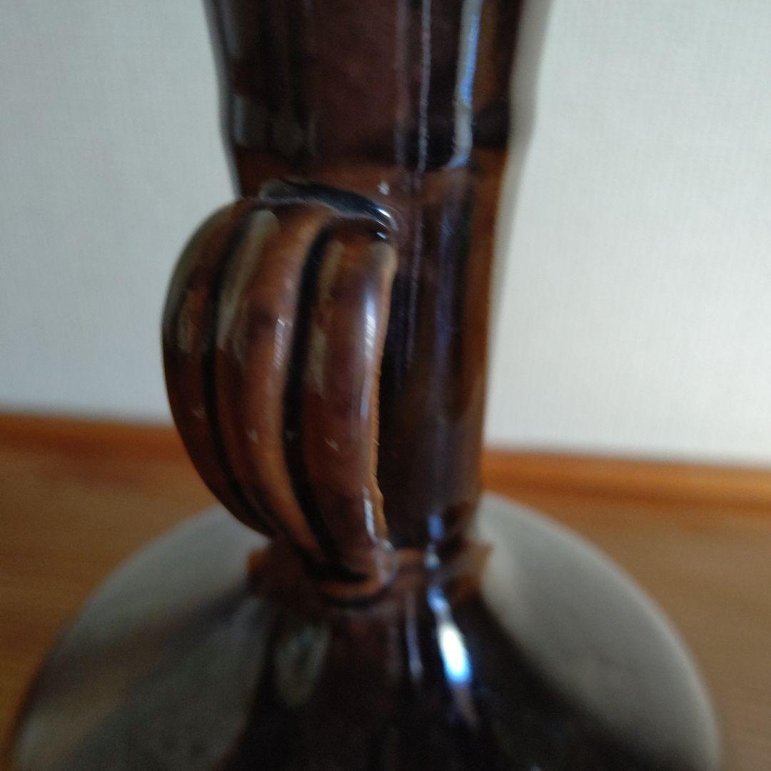 天目鶴首花入れ せと