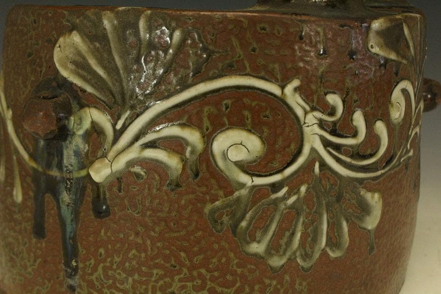 茂生窯 抱瓶（だちびん）沖縄 やちむん(メ1286)