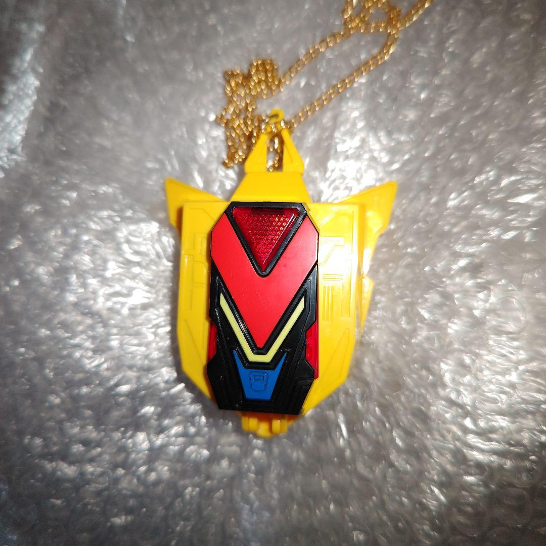 地球戦隊ファイブマン　Vチェンジャーコンパクト　シール未使用　現状品