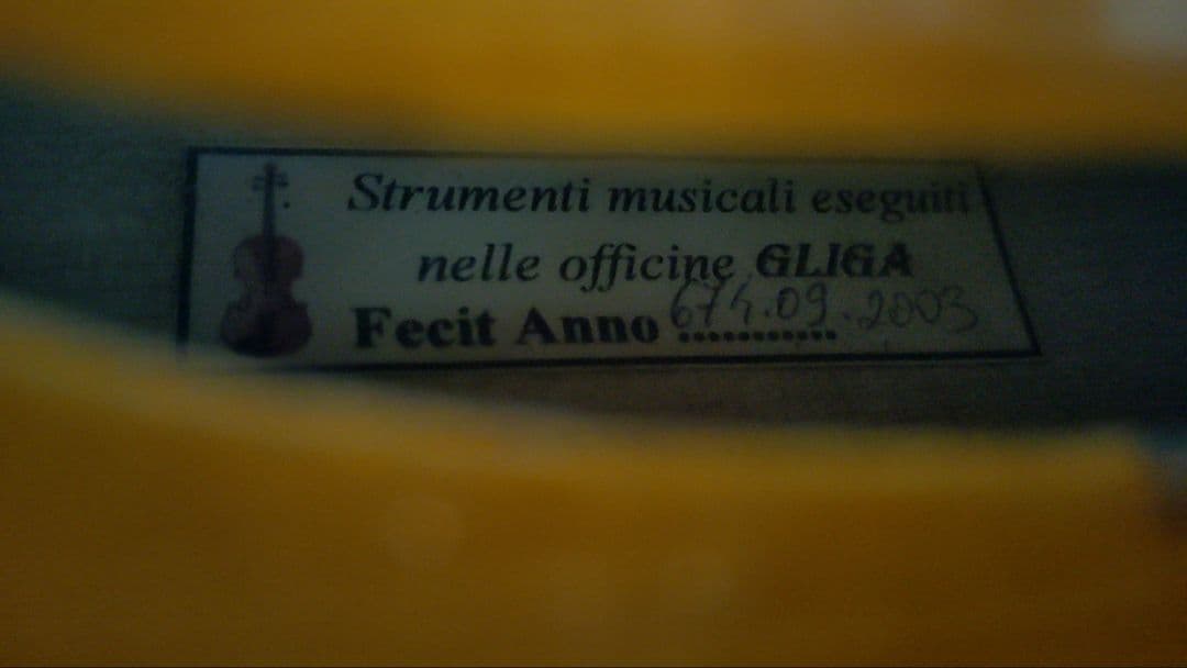 ルーマニア製　GLIGA　バイオリン　4/4