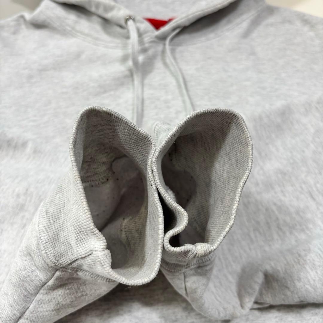 24ss Supreme スモールボックスロゴパーカー アッシュグレー