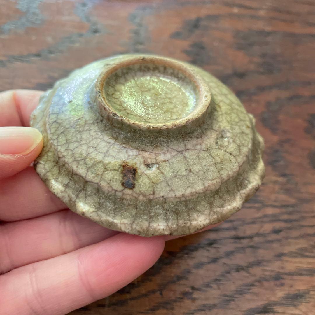 アンティーク　御深井焼　豆皿　2つセット