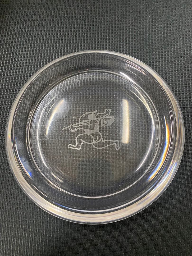 佐川急便　クリスタル　灰皿