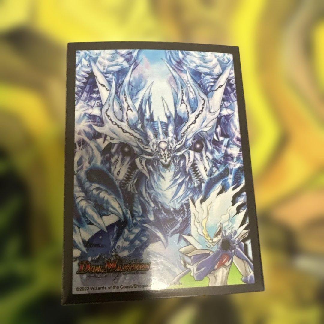 デュエマ　青魔道具　二重スリーブ付き