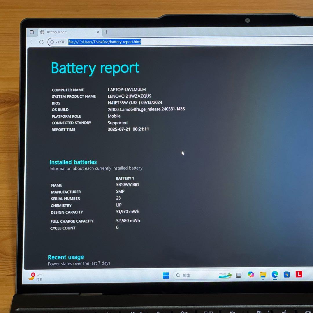最終値下げ ThinkPad Z13 Gen 2 Ryzen 5 32GB