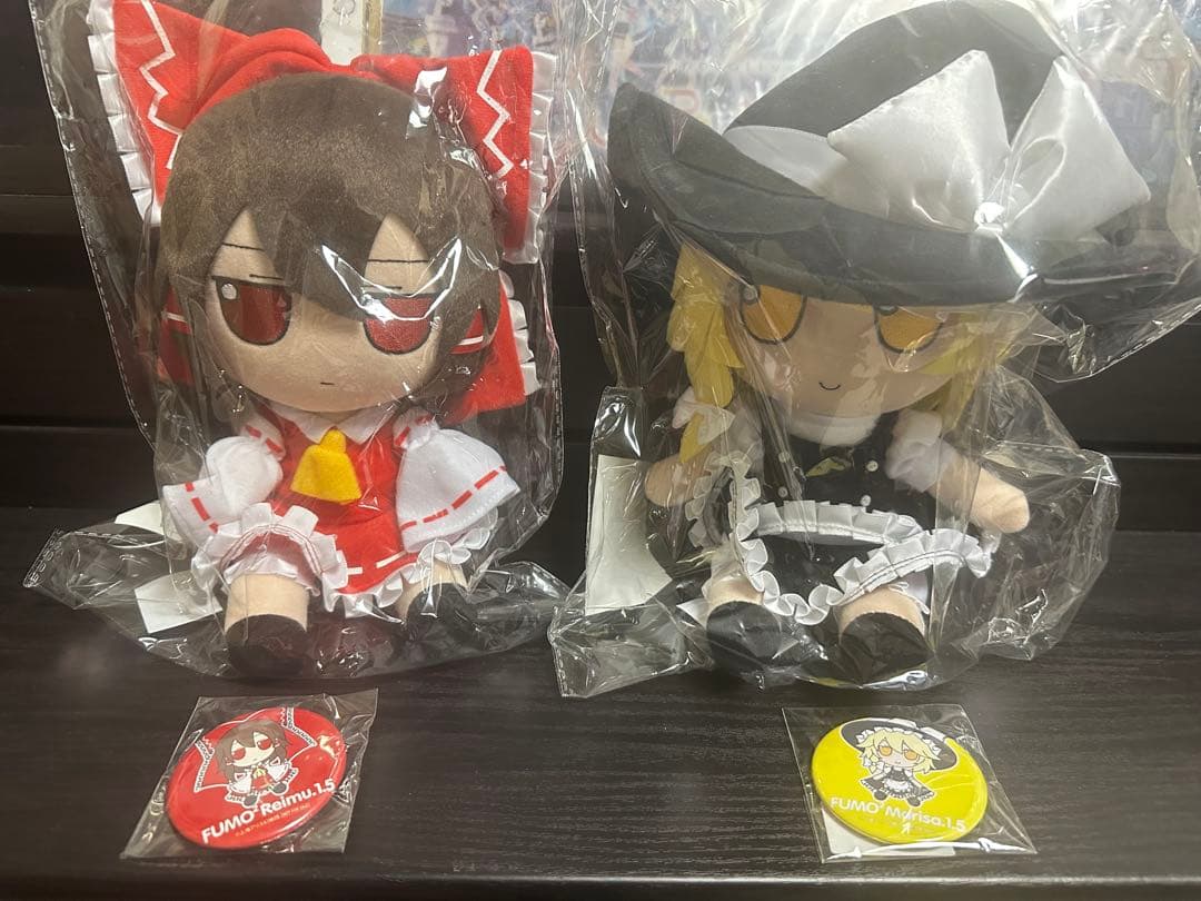 東方project ぬいぐるみシリーズ 54 55 ふもふも 2体セット