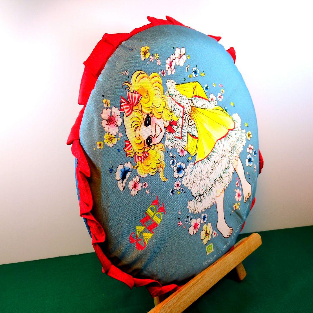 激レア　昭和レトロ　キャンディキャンディ　クッション　未使用品　若干の汚れあり