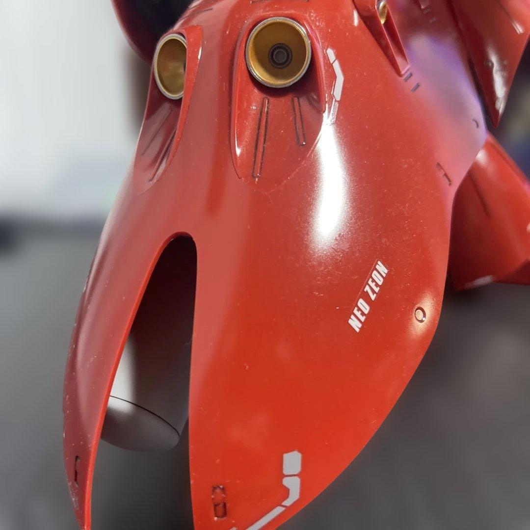 【美】【デカッ】RE/100 ナイチンゲール　組み立て塗装済みジャンク品