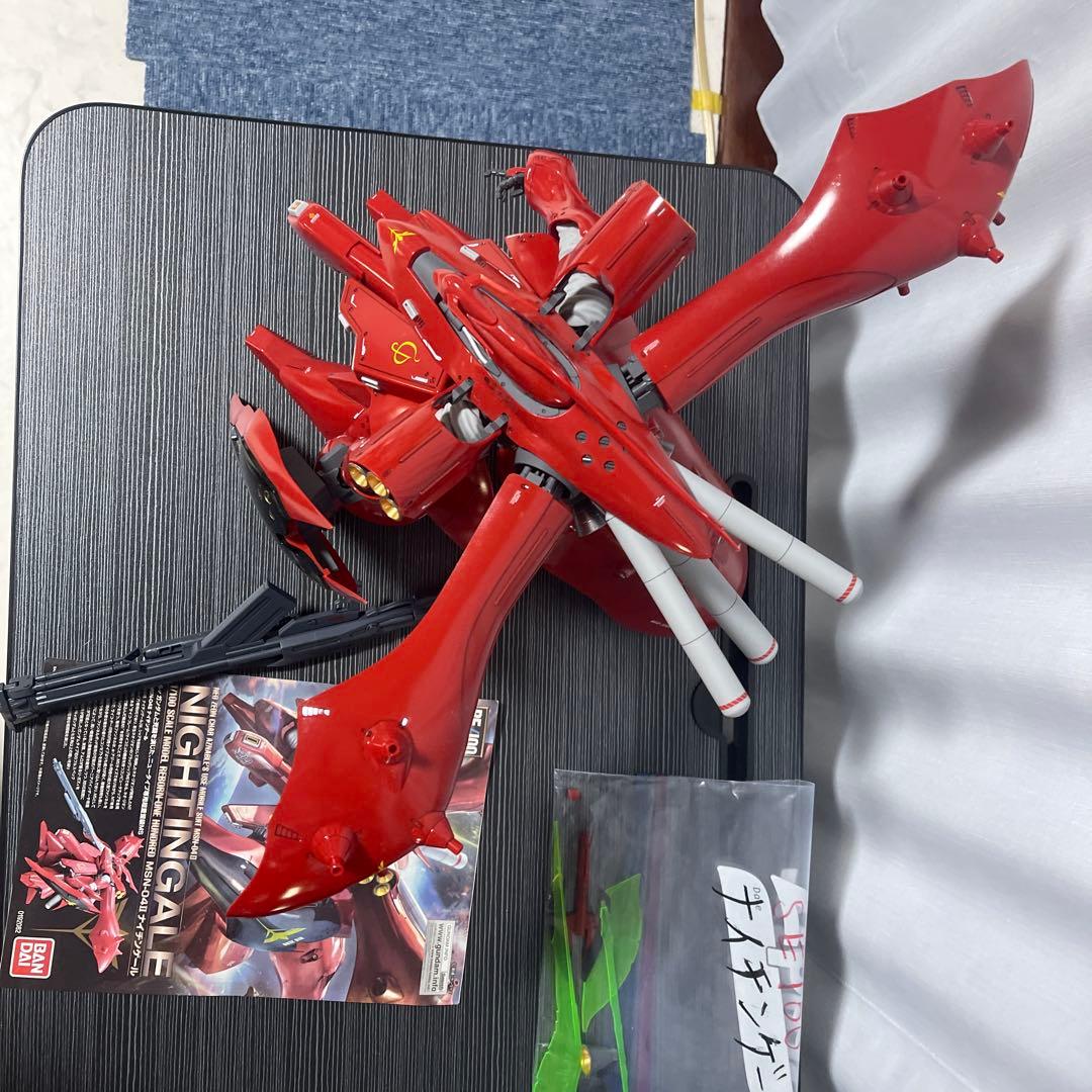 【美】【デカッ】RE/100 ナイチンゲール　組み立て塗装済みジャンク品