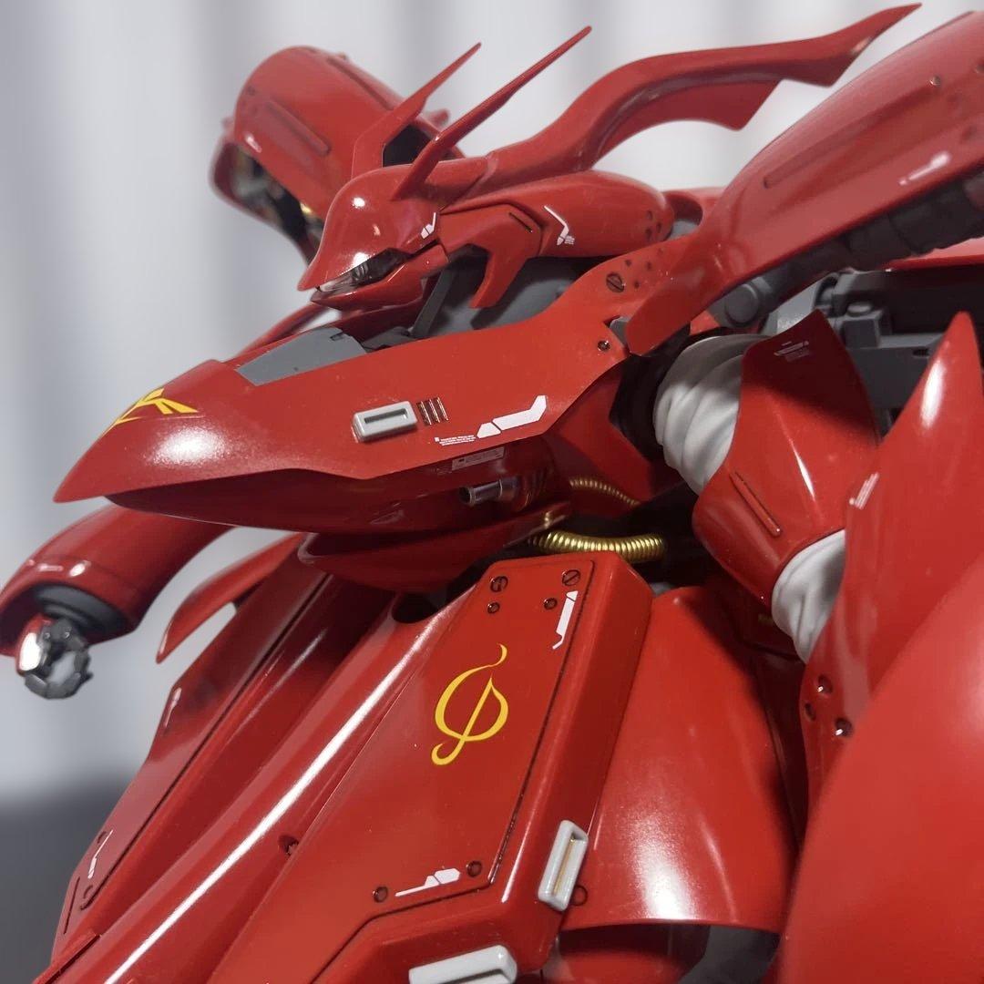 【美】【デカッ】RE/100 ナイチンゲール　組み立て塗装済みジャンク品