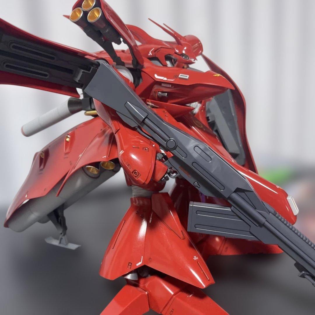 【美】【デカッ】RE/100 ナイチンゲール　組み立て塗装済みジャンク品