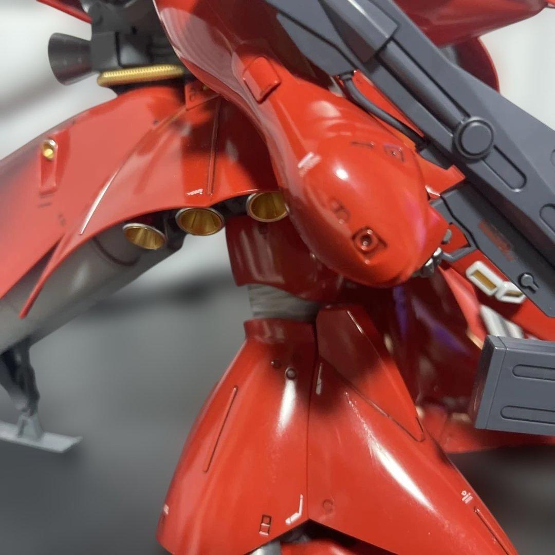 【美】【デカッ】RE/100 ナイチンゲール　組み立て塗装済みジャンク品