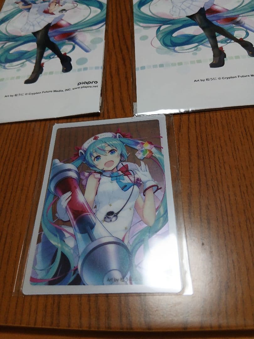 マジカルミライ　2025 初音ミク 献血　缶バッジ クリアカード　幕張　東京会場