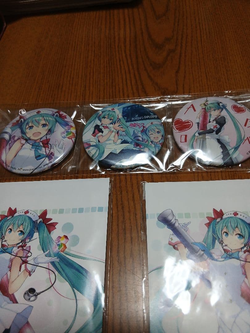 マジカルミライ　2025 初音ミク 献血　缶バッジ クリアカード　幕張　東京会場