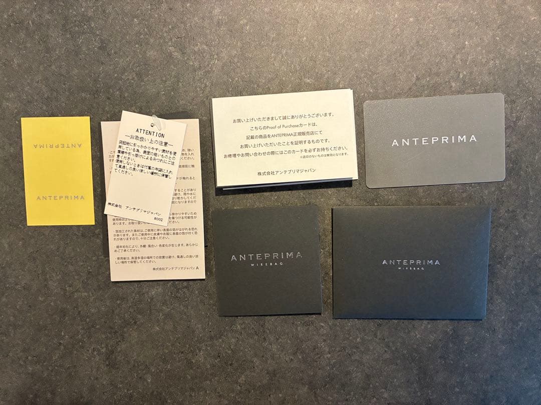 【ほぼ未使用】アンテプリマ　ワイヤーバッグ ミニアトゥーラ　シルバー 付属品完備