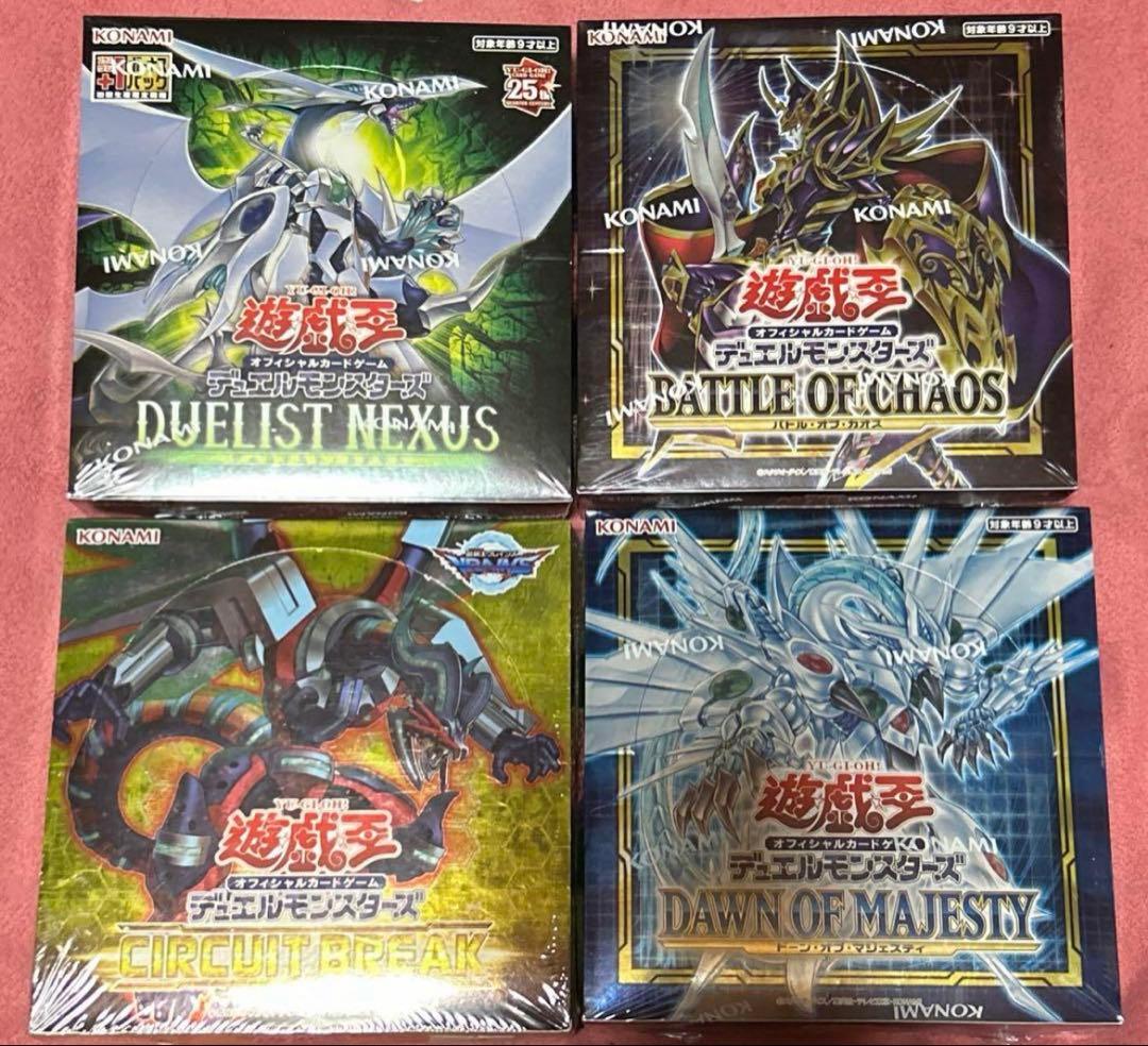 遊戯王　未開封BOX デッキビルド　デュエリスト　レギュラーBOX 全18BOX