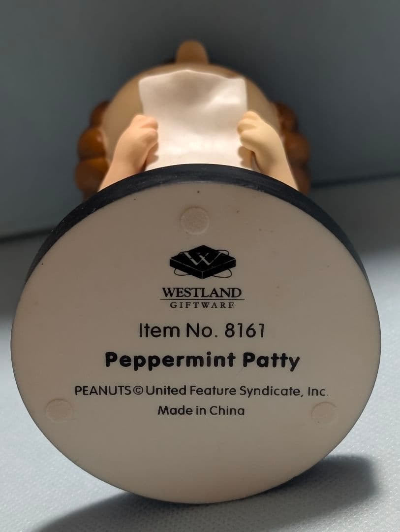 希少！PEANUTS　ペパーミントパティフィギュア　タグ付き未使用　美品　レトロ
