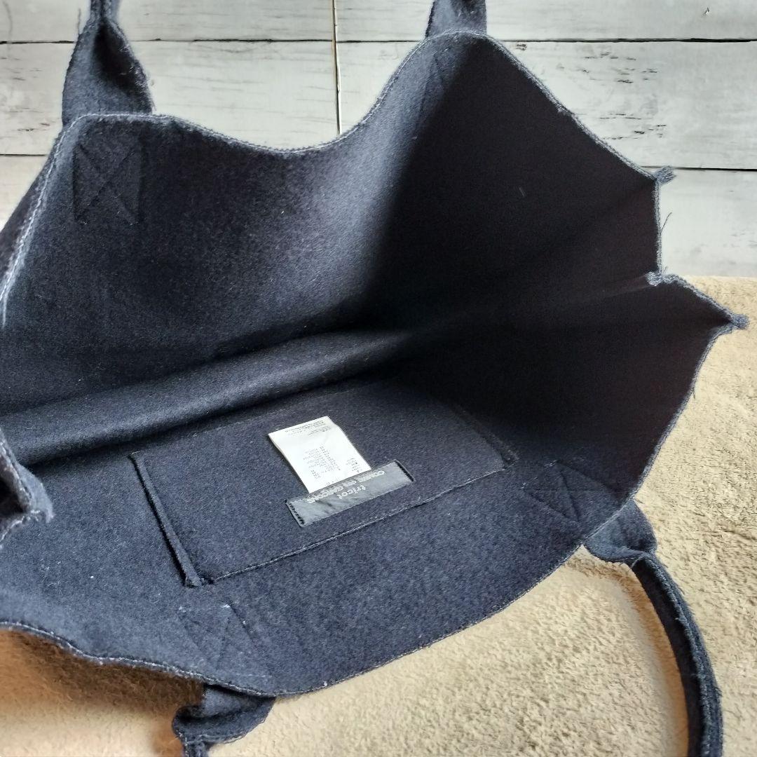 トリココムデギャルソン フェルト ハンドバッグ トートバッグ