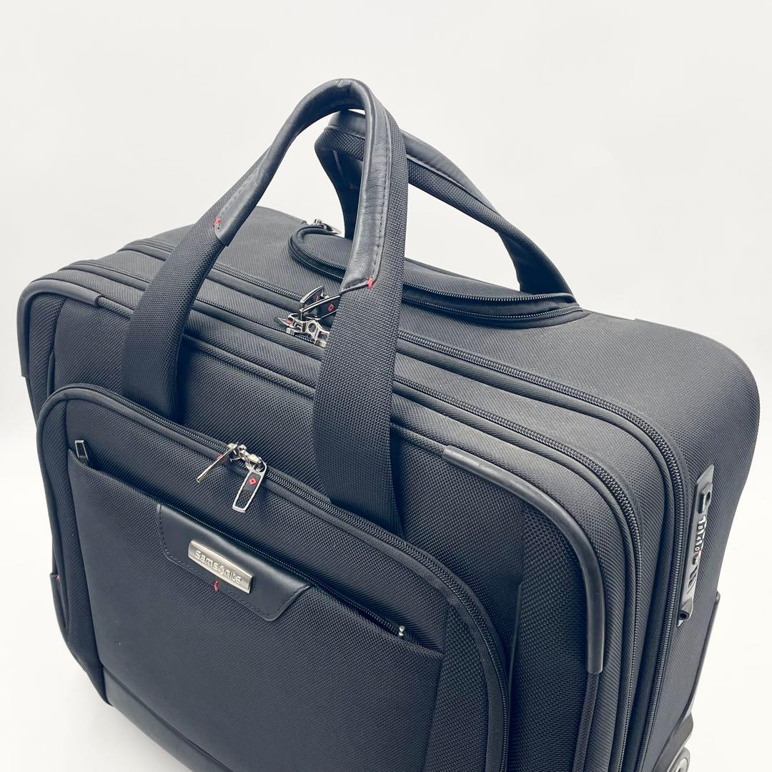 【極美品】サムソナイト プロデラックス5 ローリングトート 2輪 機内◎