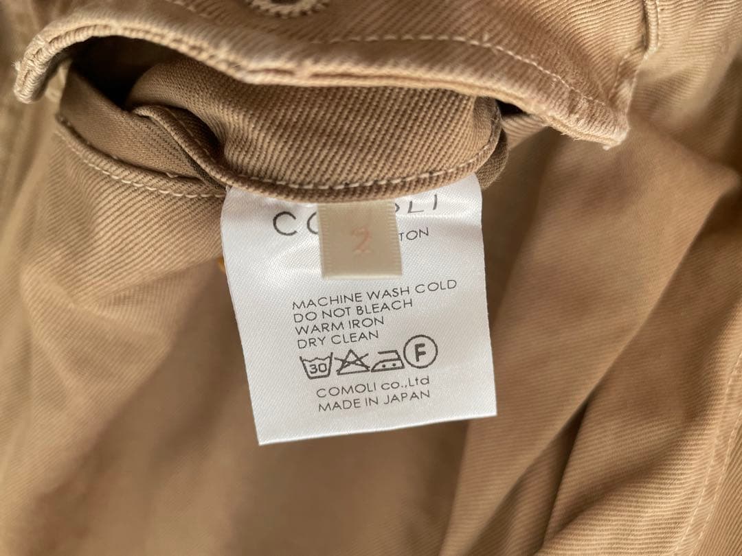 comoli コモリ　ベルテッドチノ