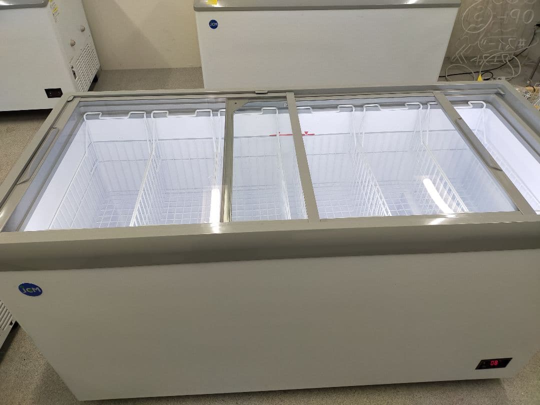 美品 引き取り限定 JCM CS-373FL 冷凍ショーケース LED照明