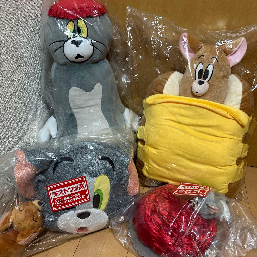 トムとジェリー Happyくじ 特賞 ラスト賞 一番くじ ラストワン賞 4点