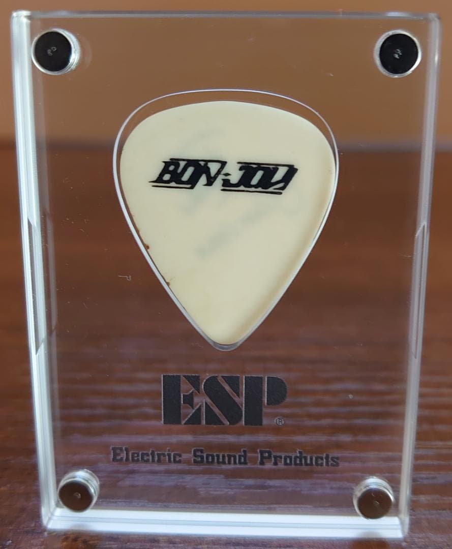 【激レア本人使用】ボン・ジョヴィ リッチー・サンボラ ヴィンテージ ギターピック