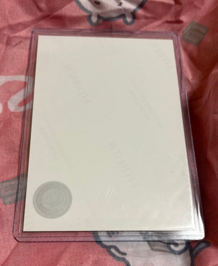 櫻坂46 中嶋優月　4th アニラ　直筆　生写真