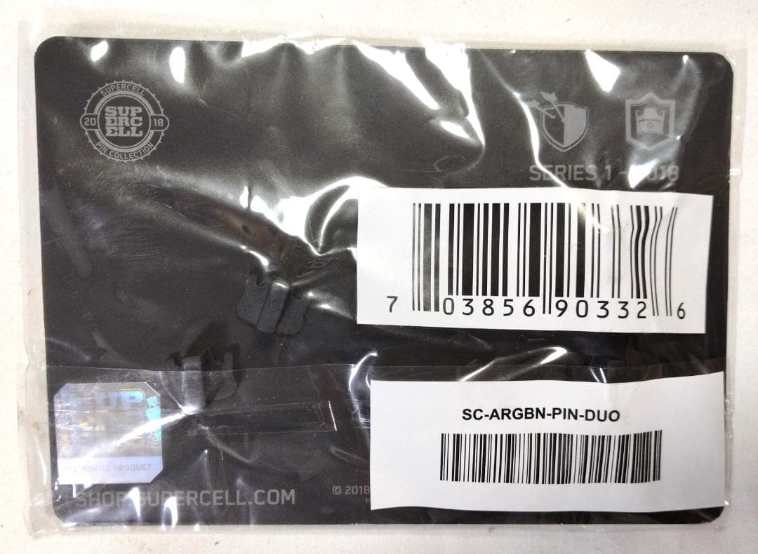 (未開封)ピンズ ピンバッチ クラロワ クラクラ 2体セット 3個