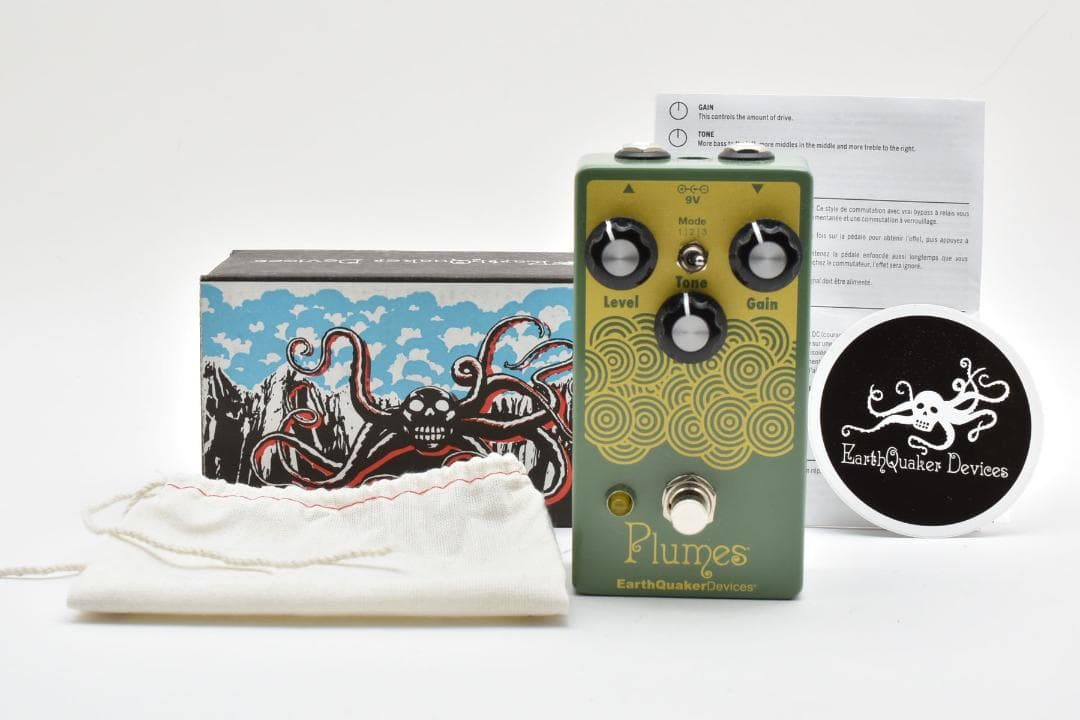 新品 未使用 EarthQuaker Devices Plumes