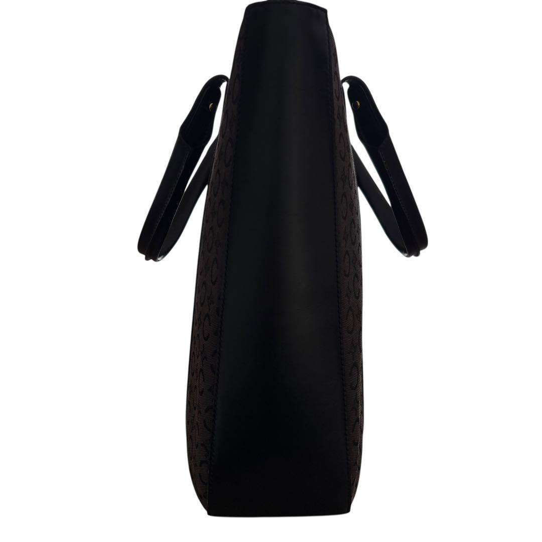 極美品　セリーヌ　トートバッグ　マカダム　大容量　ビジネスバッグ　A4収納可能